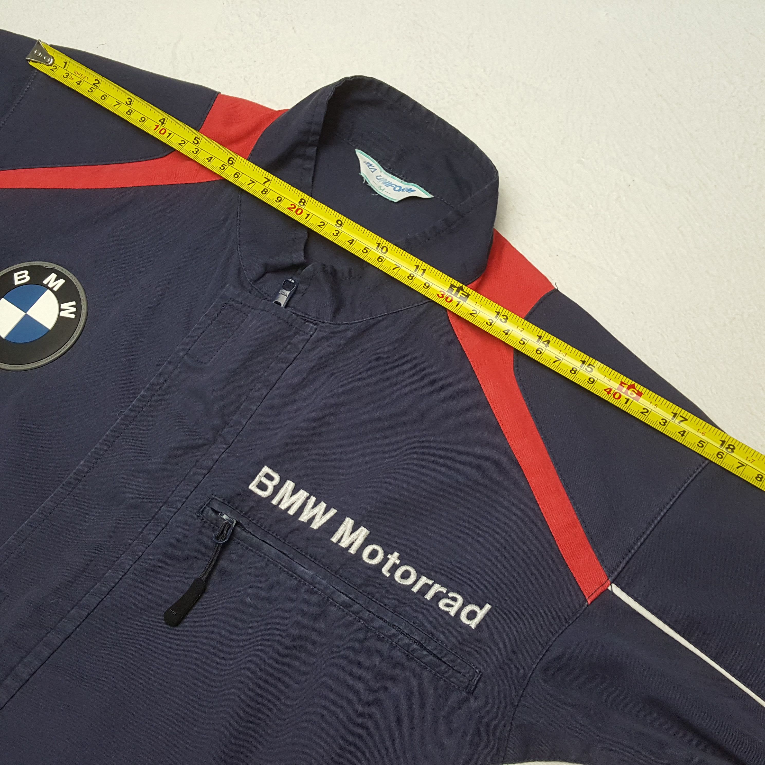 Vintage BMW Motorrad Motorsports Coverall Jacket C298N28 Size US XS / EU 42 / 0 - 9 Thumbnail
