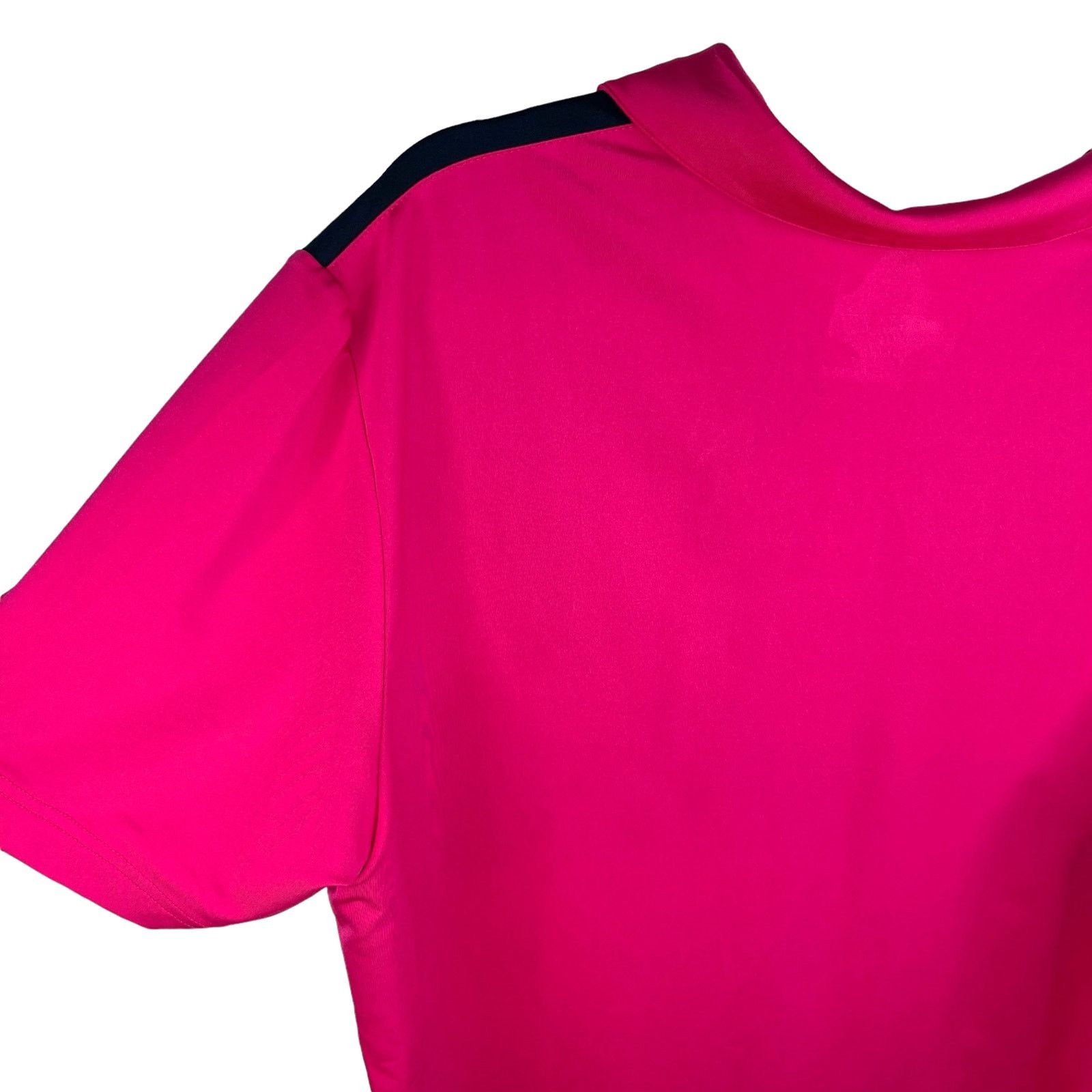 Adidas Adidas Mens Golf Polo Large Fuchsia Navy Size US L / EU 52-54 / 3 - 9 Thumbnail