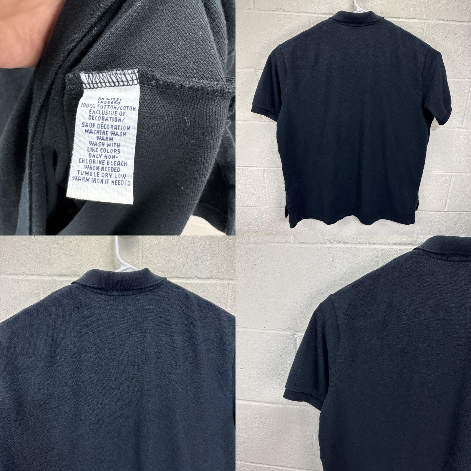 Polo Ralph Lauren Polo Ralph Lauren Men's XXL Black Classic Fit Short Sleeve Cotton Polo Shirt Size US XXL / EU 58 / 5 - 8 Thumbnail