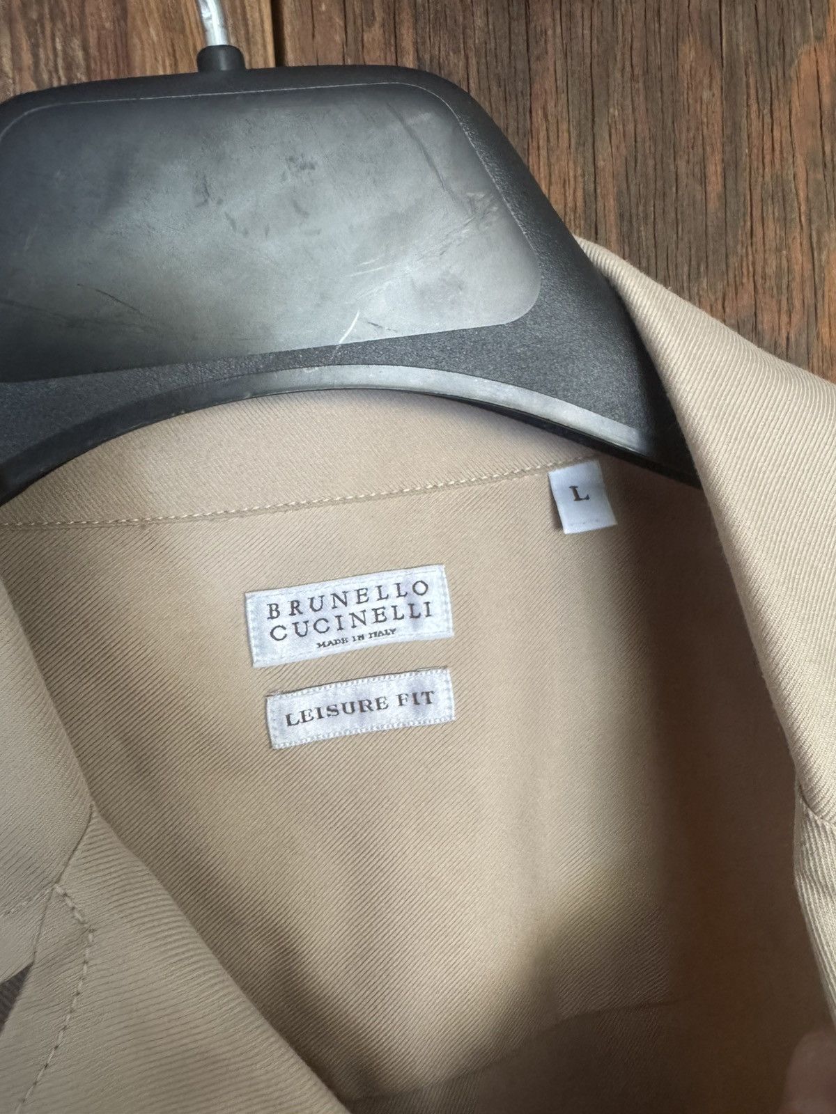 Brunello Cucinelli Brunello Cucinelli camp collar short - size large Size US L / EU 52-54 / 3 - 3 Thumbnail