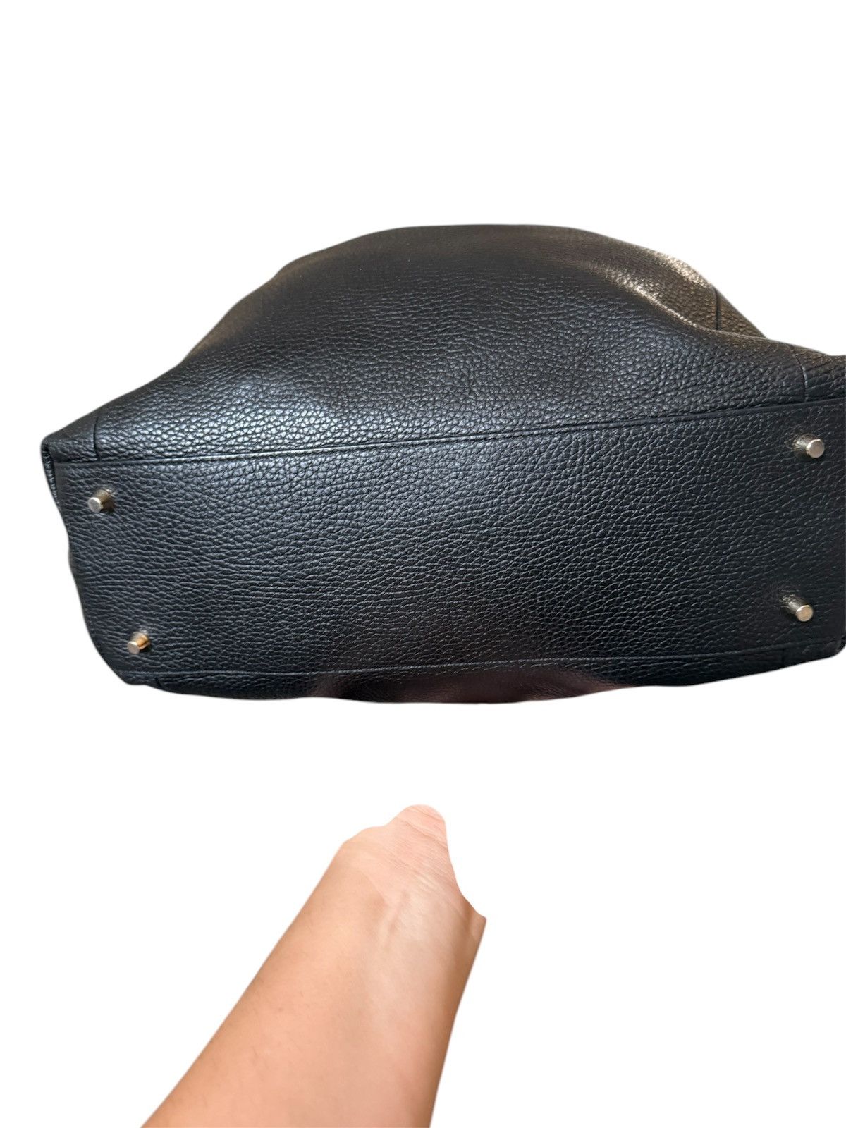 Designer × Furla Furla Black Leather Hobo Bag Size ONE SIZE - 3 Thumbnail