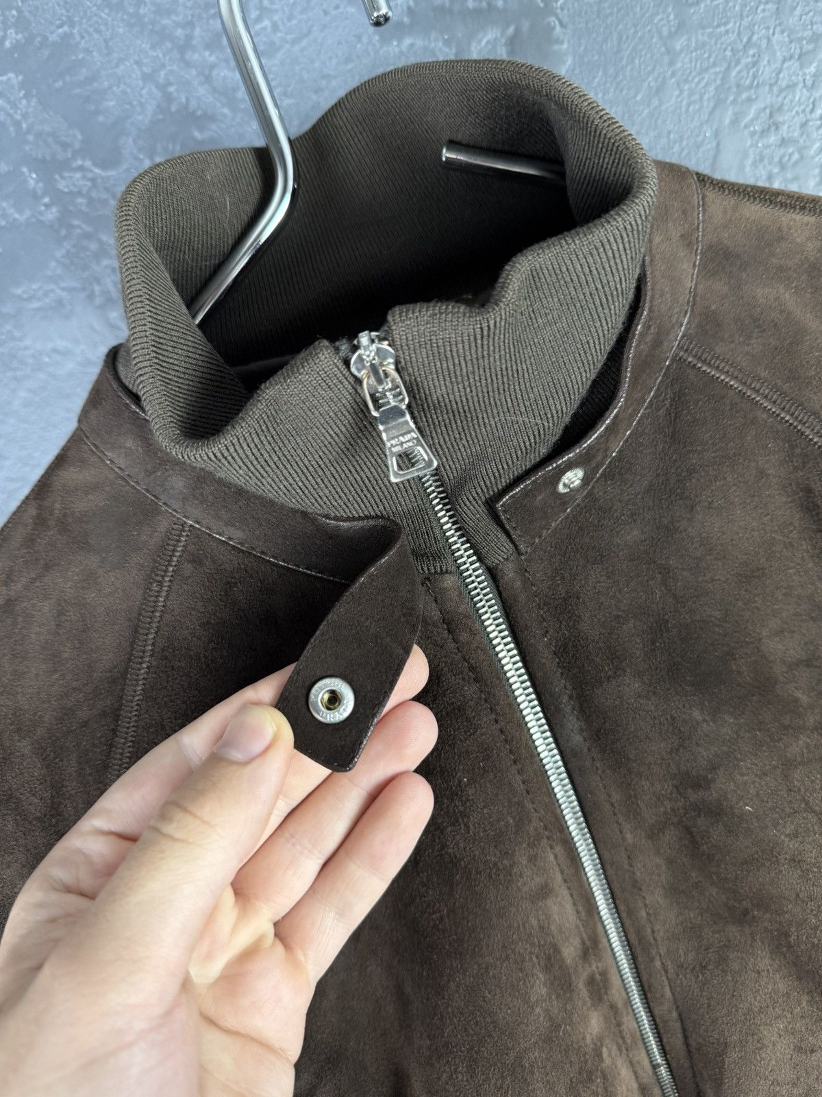 Prada 2000s Prada Brown Shearling Leather Jacket Women's Size L / US 10 / IT 46 - 15 Thumbnail