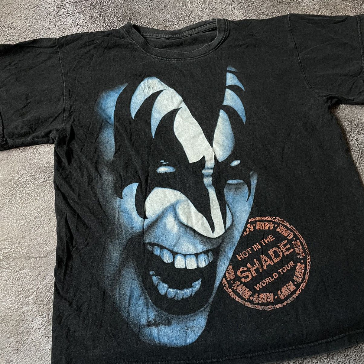 Vintage Vintage 90s KISS Band Tee Sun Faded Graphic Punk Grunge M Size US M / EU 48-50 / 2 - 4 Thumbnail