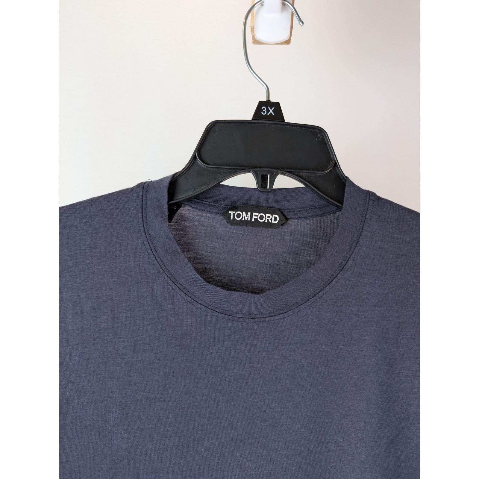 Tom Ford o1rshd1 CC20 T-Shirt in Navy Size US M / EU 48-50 / 2 - 8 Thumbnail