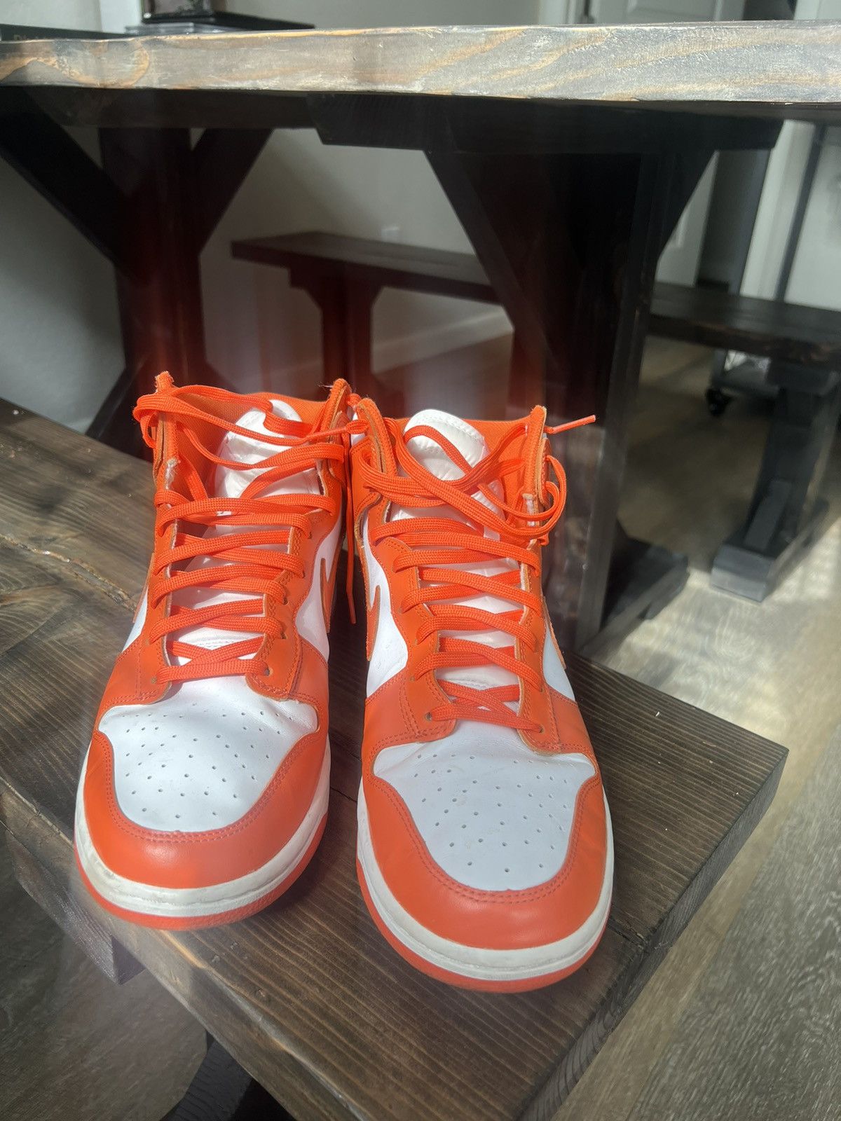 Nike Size 11 Nike Dunk High Syracuse (2021) Size US 11 / EU 44 - 3 Thumbnail