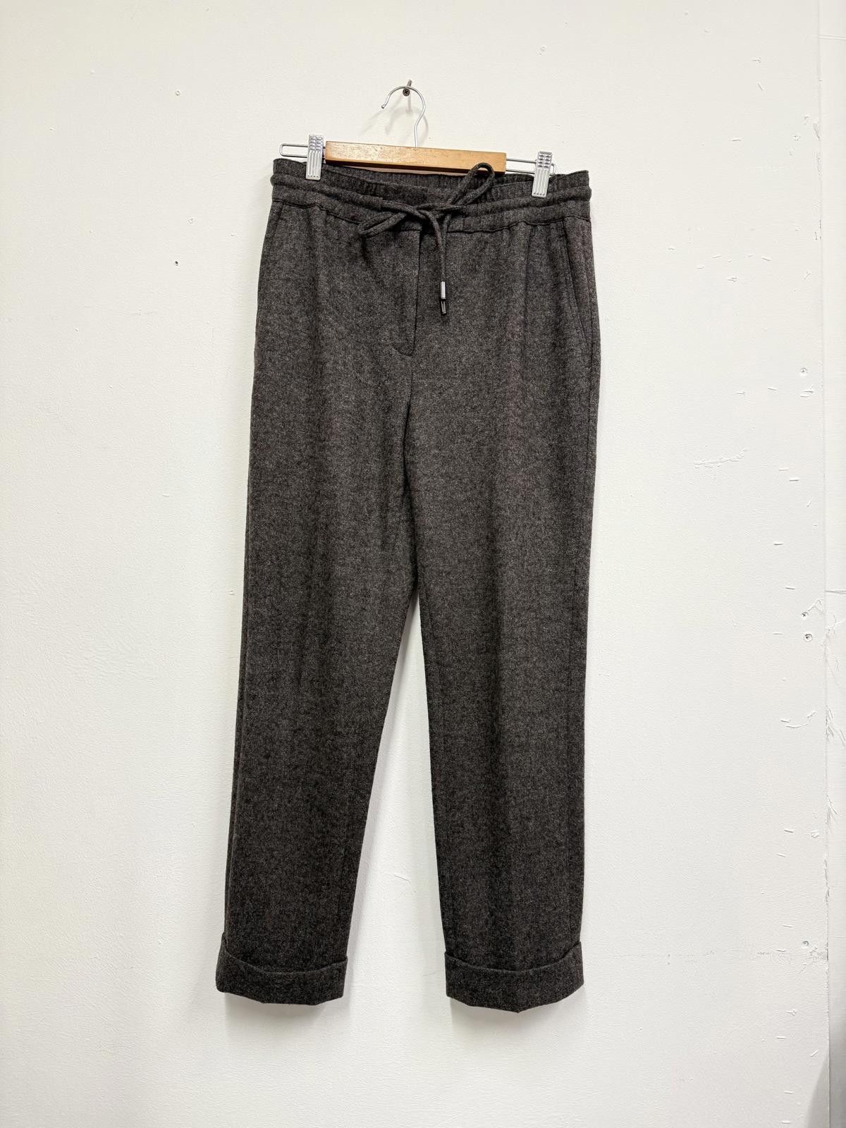 Reiss Reiss Grey Women's Casual Drawstring Trousers Size 27" / US 4 / IT 40 - 1 Thumbnail