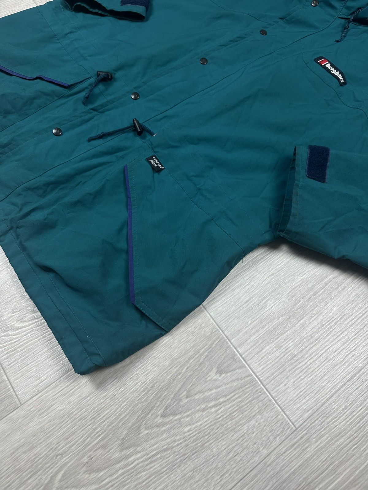 Berghaus × Goretex × Vintage Vintage Berghaus Gore-Tex Jacket Raincoat Parka Size US M / EU 48-50 / 2 - 4 Thumbnail