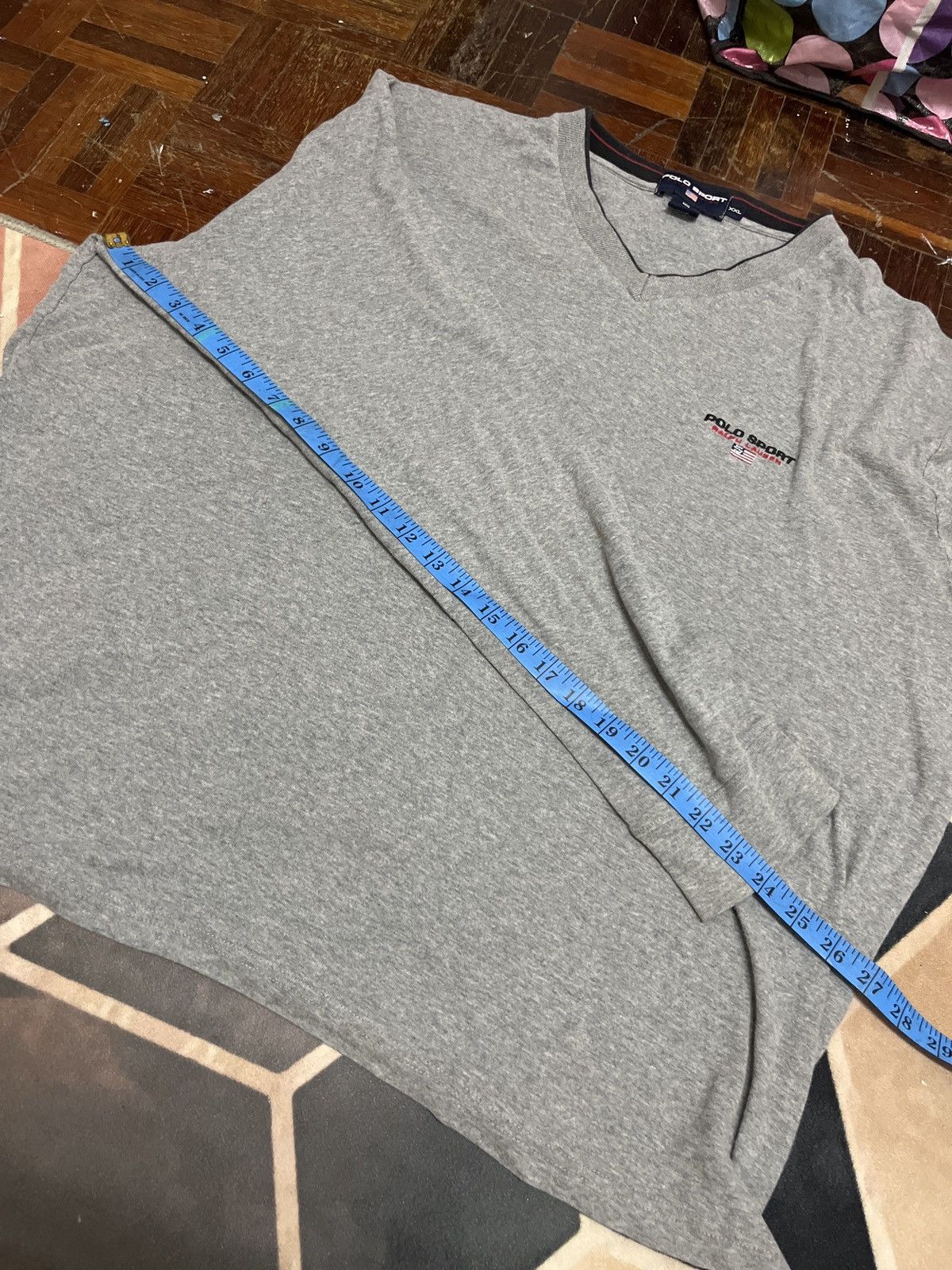 Ralph Lauren Sport 💥Crazy Steal💥Vintage Polo Sport RL Oversized Tee Size US XXL / EU 58 / 5 - 11 Thumbnail