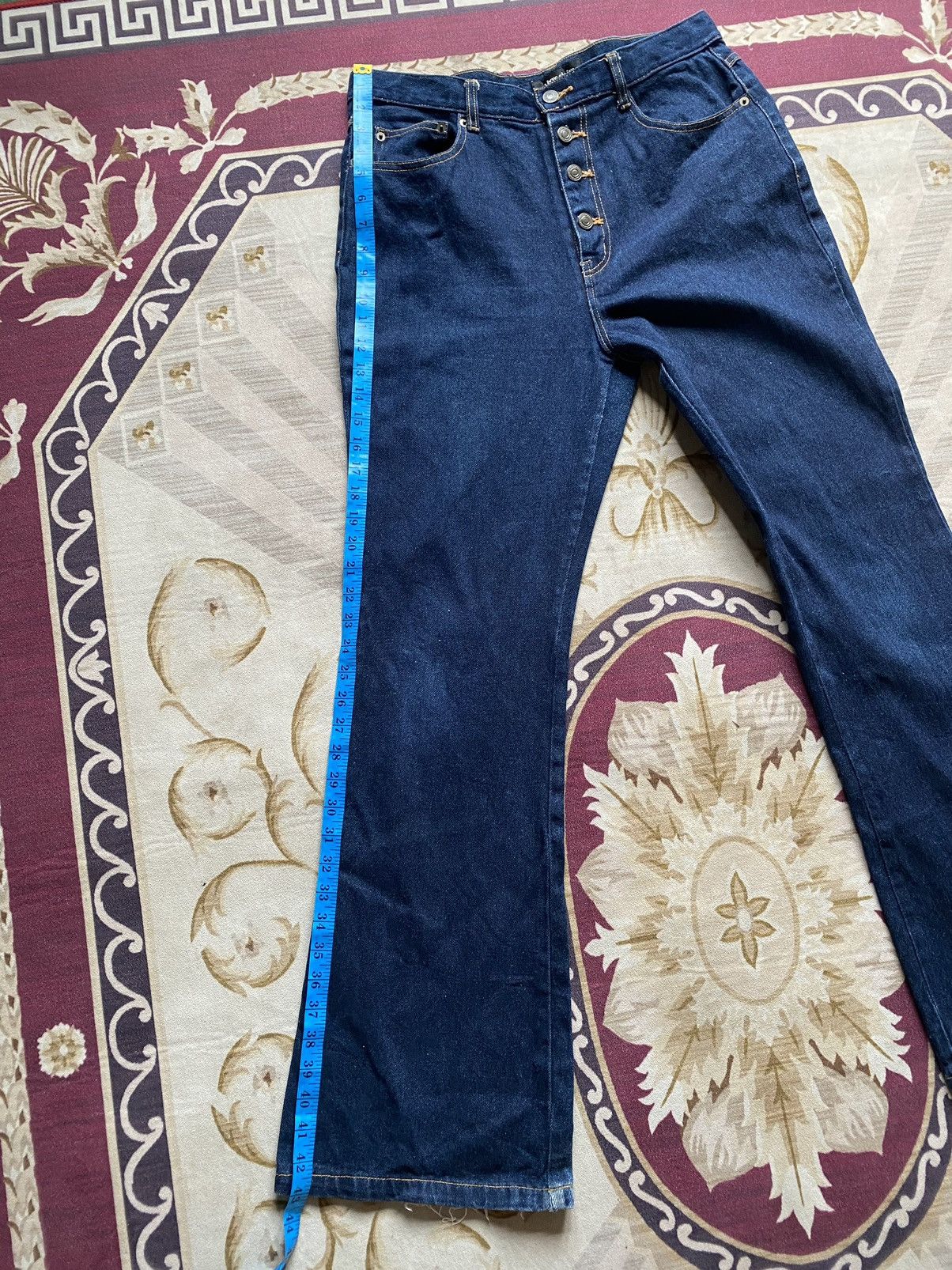 Japanese Brand × Le Grande Bleu (L.G.B.) × Vintage Japanese Brand Livre Claire Super Flare Denim Size US 32 / EU 48 - 14 Thumbnail