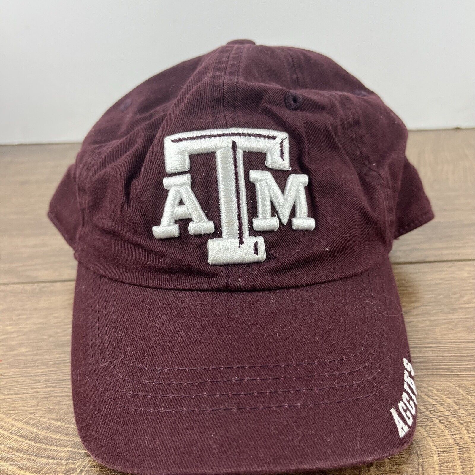 Other Texas A&M Aggies Hat Maroon Aggies Hat Adjustable Hat Red Ha Size ONE SIZE - 4 Thumbnail