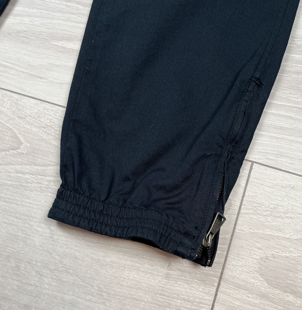 Dolce & Gabbana Dolce&Gabbana Blue Navy Cotton Cargo Pants Mens M Size Size US 32 / EU 48 - 4 Thumbnail