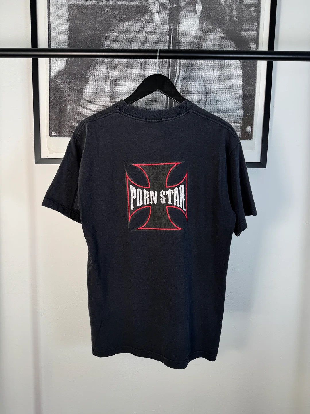 Vintage 🚭 VINTAGE 🚭 90S PORNSTAR WEST COAST CHOPPERS SHORT SLEEVE Size US L / EU 52-54 / 3 - 7 Thumbnail