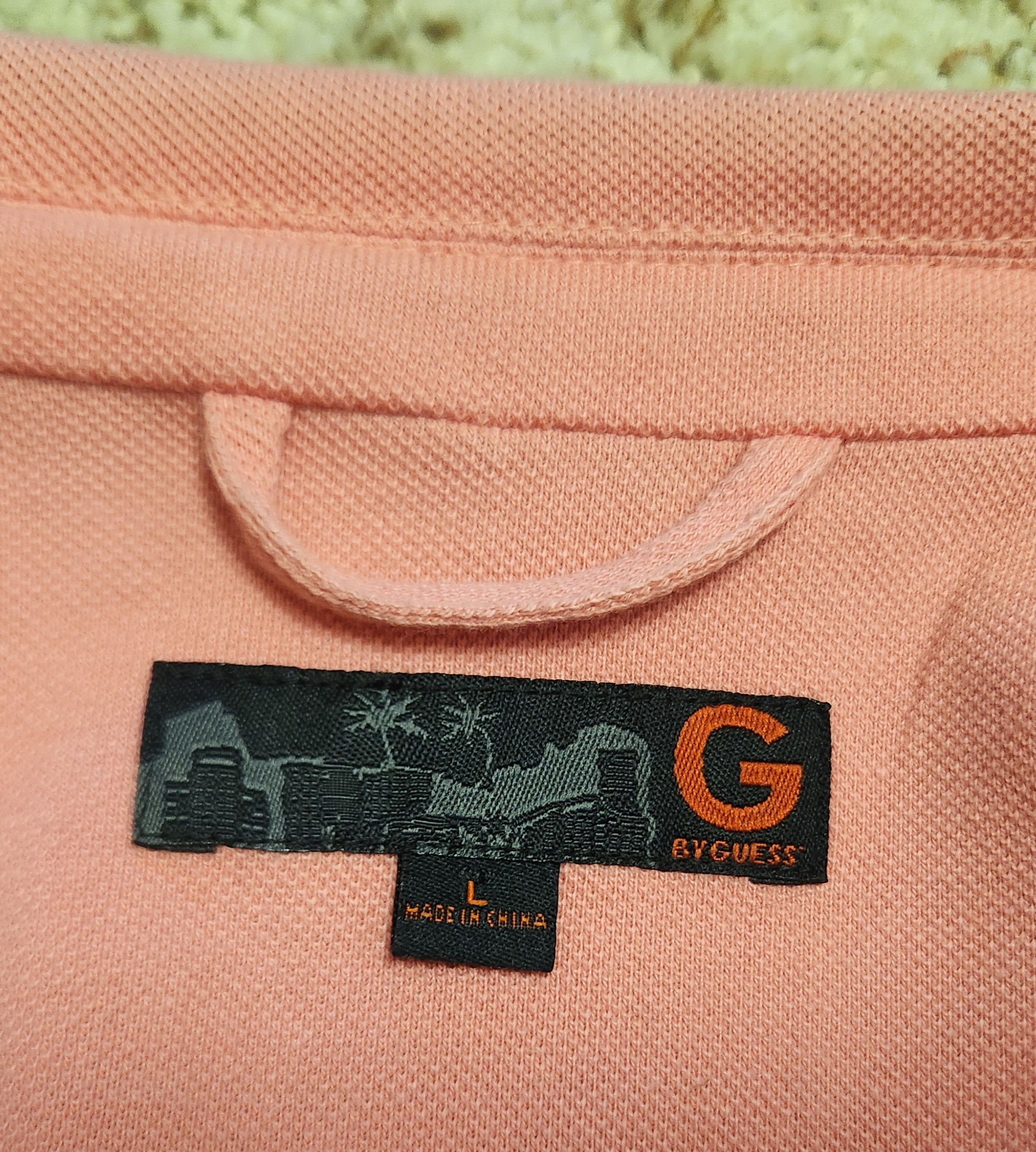 Guess Guess pink cotton blazer L men's two button jacket Size 42R - 7 Thumbnail