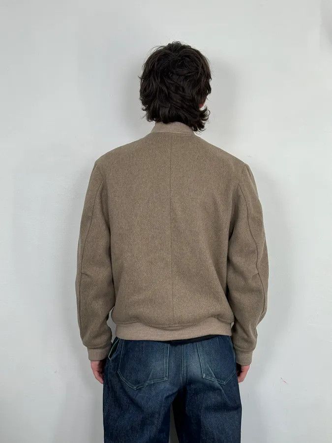 A.P.C. A.P.C. Beige Classy Wool Bomber Jacket Size US M / EU 48-50 / 2 - 3 Thumbnail