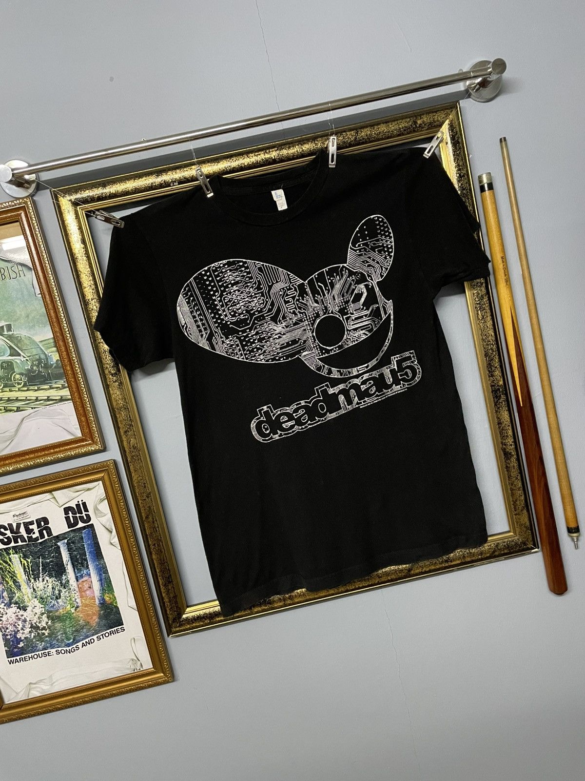 Band Tees Vintage Original Deadmau5 Dj Electronic Iconic Graphic Tee Size US S / EU 44-46 / 1 - 2 Thumbnail