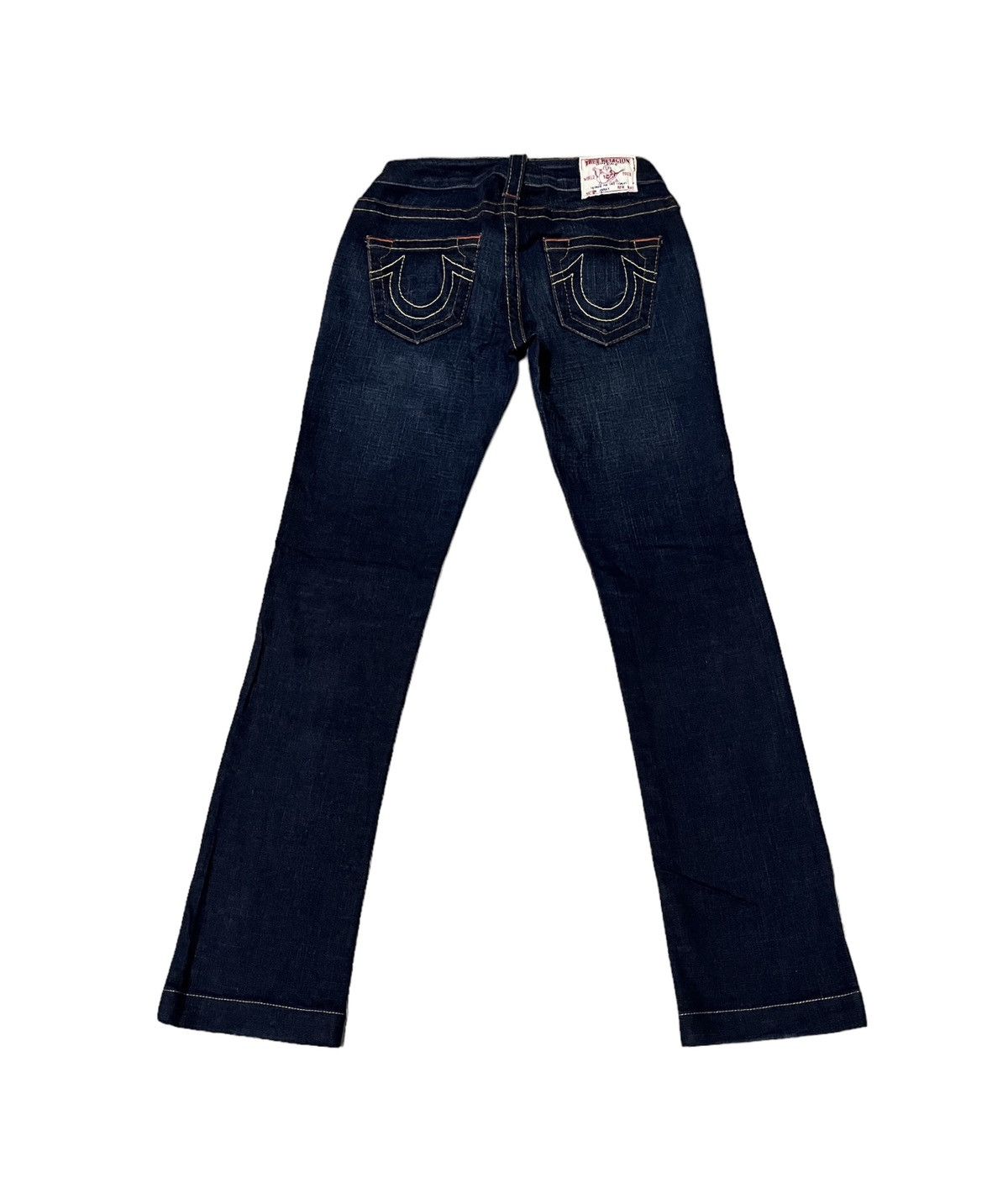 image of Made In USA x True Religion Vintage True Religion Johnny Section Stretchable Jeans in Blue Denim (S