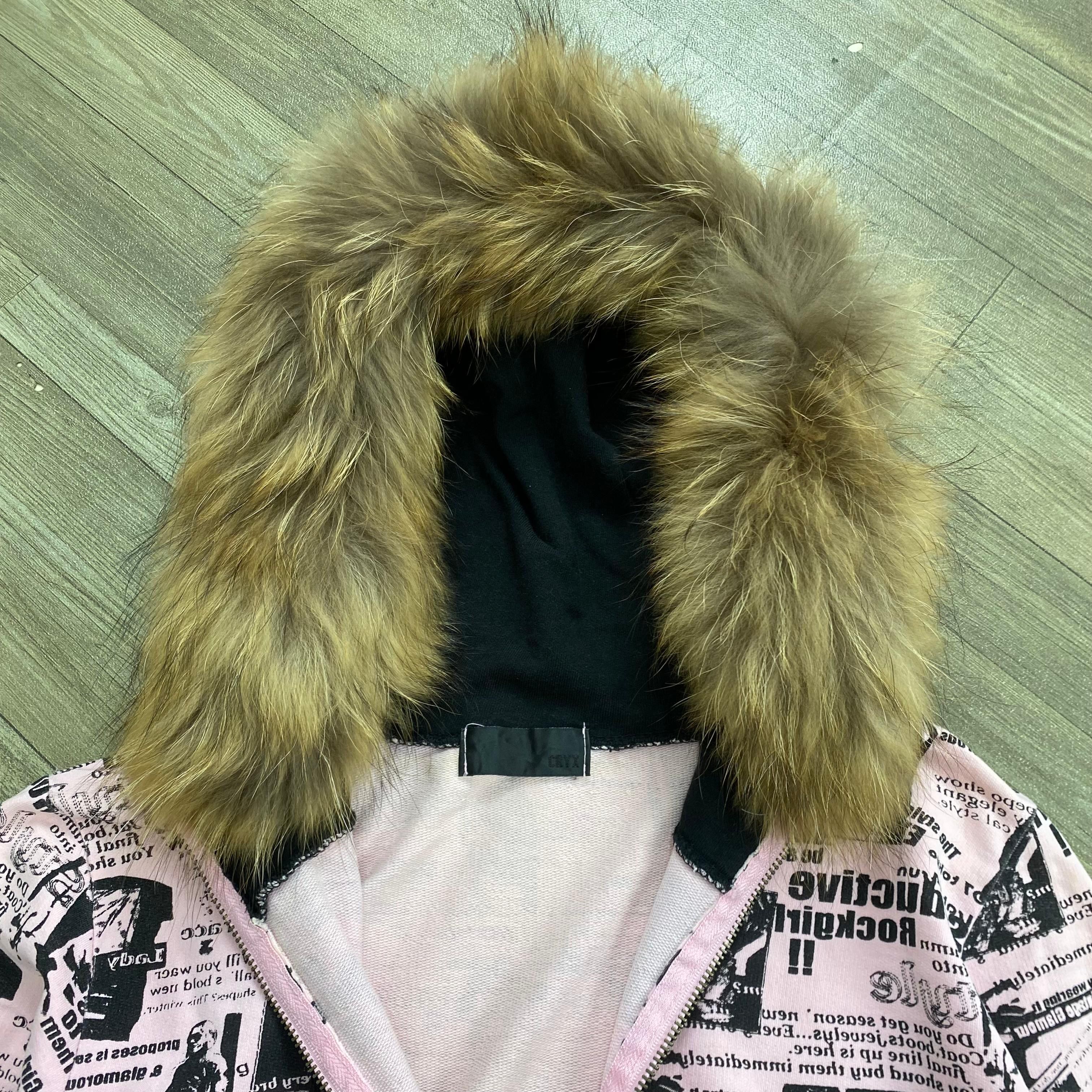 Beauty Beast 2000s Beauty Beast Cryx Kmrii Ifsix Lgb Fur ZipHoodie Size US XS / EU 42 / 0 - 6 Thumbnail