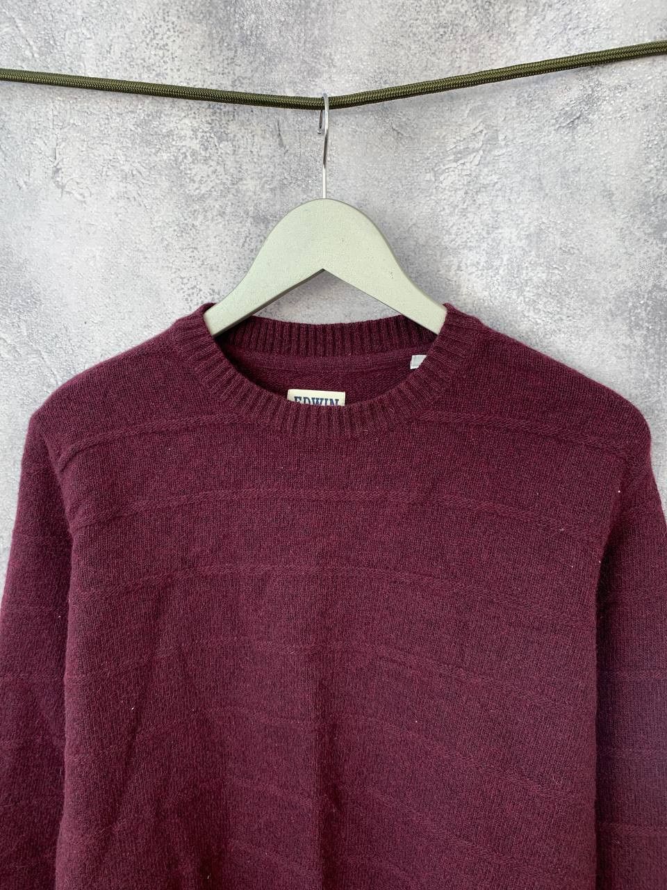 Edwin Edwin Japan Wool Stiped Sweater Jumper Pullover Size US M / EU 48-50 / 2 - 4 Thumbnail