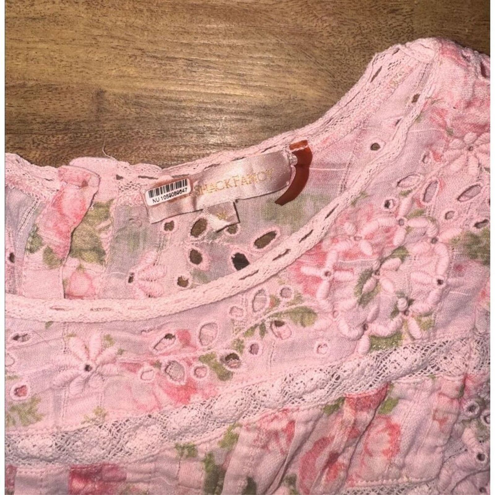 LoveShackFancy LoveShackFancy Augustine Floral Mini Dress - Size Medium Size M / US 6-8 / IT 42-44 - 3 Thumbnail