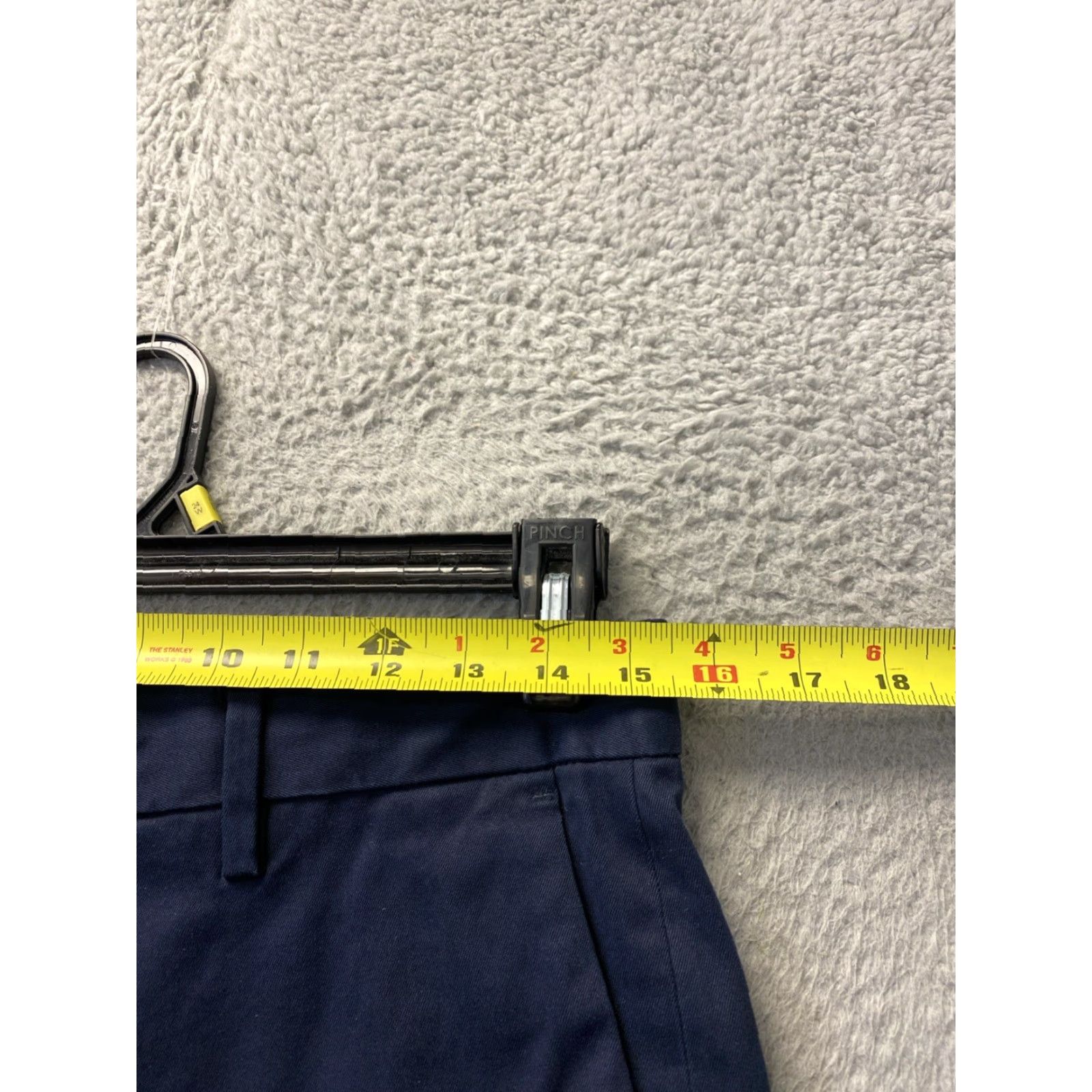Banana Republic Banana Republic Slim Chino Pants - Adult 31x32 Navy - 5-Pocket Flat Front Cotton Modern Mens Size US 31 - 4 Thumbnail