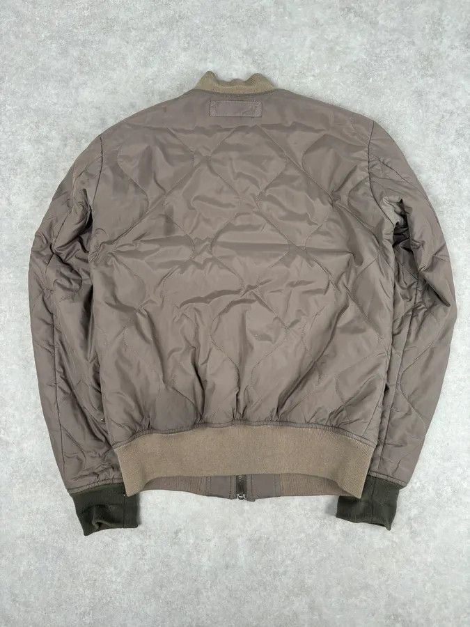 Marc Jacobs Marc Jacobs Reversible Beige Nylon Quilted Bomber Jacket Size US S / EU 44-46 / 1 - 9 Thumbnail