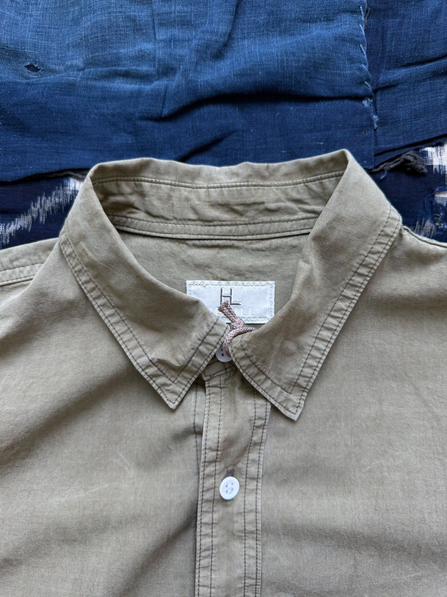 Herill HERILL 25SS Ripstop Long-Sleeve Shirt Size US S / EU 44-46 / 1 - 7 Thumbnail