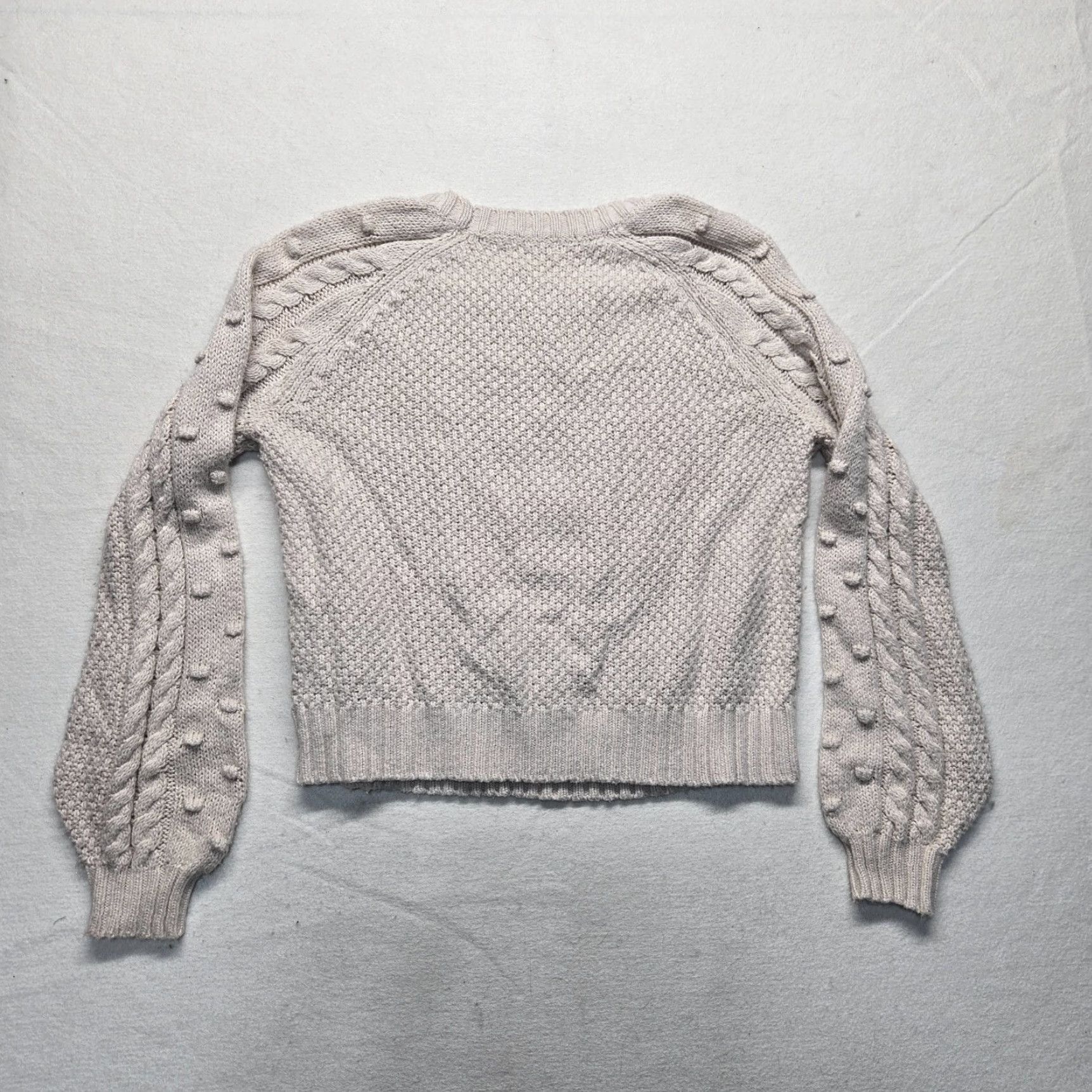 Vintage Cato Brown Long Sleeve Knit Crop Sweater Women's L Regular Casual Modern Size L / US 10 / IT 46 - 8 Thumbnail