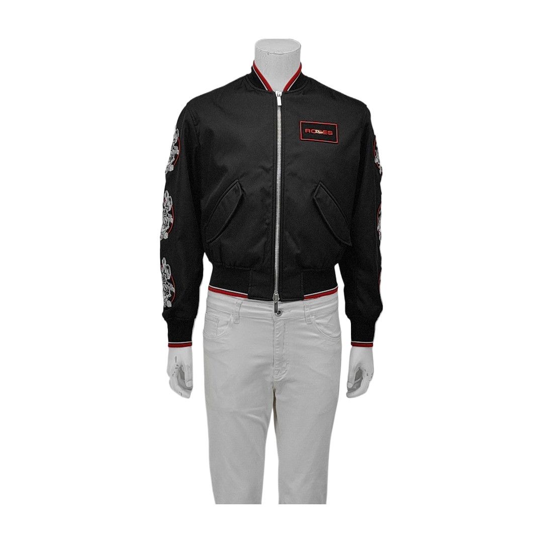 Dior Dior Homme Roses Patch Bomber Jacket Size 46 Size US S / EU 44-46 / 1 - 1 Thumbnail
