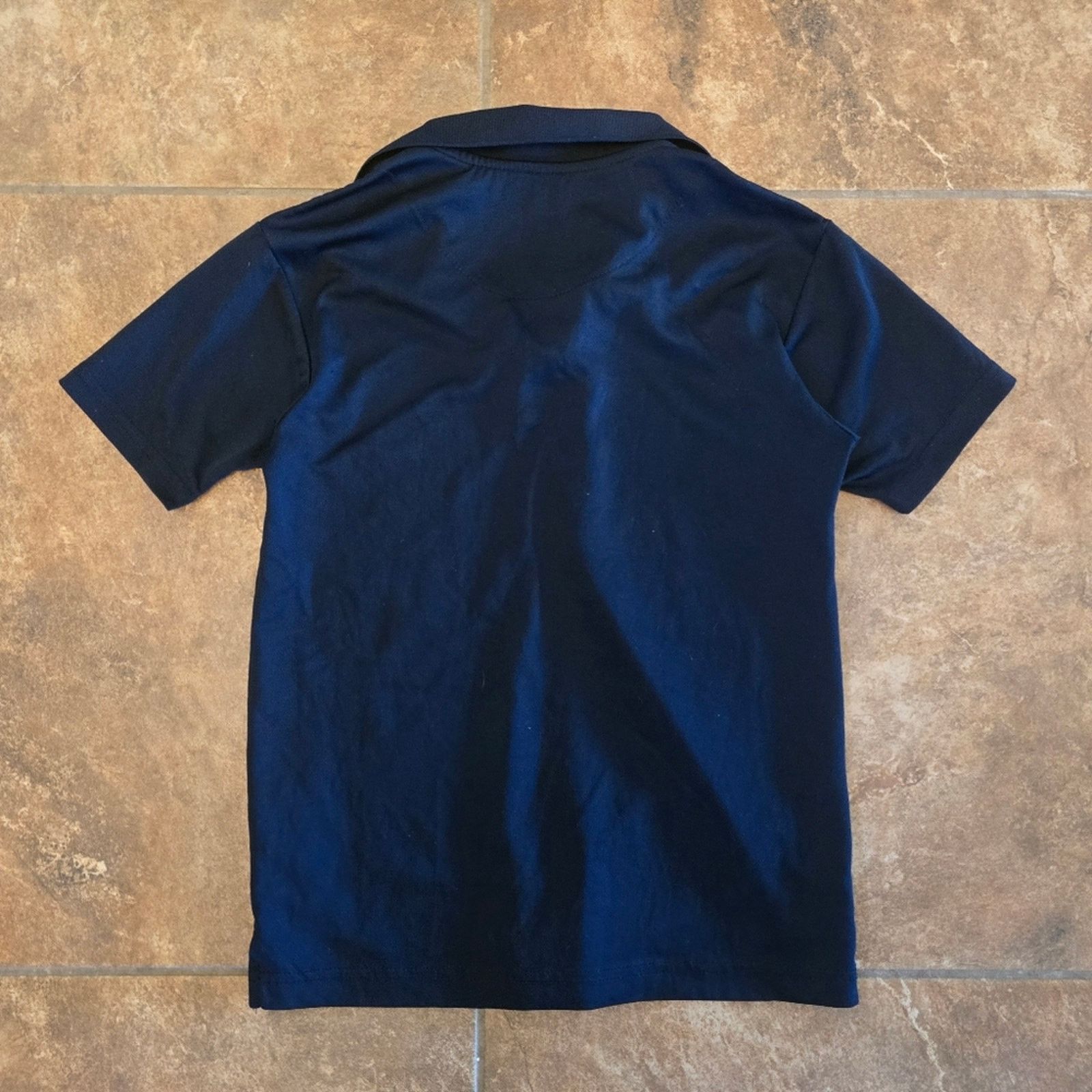 Other Dark Navy Polo Short Sleeve Size ONE SIZE - 2 Thumbnail