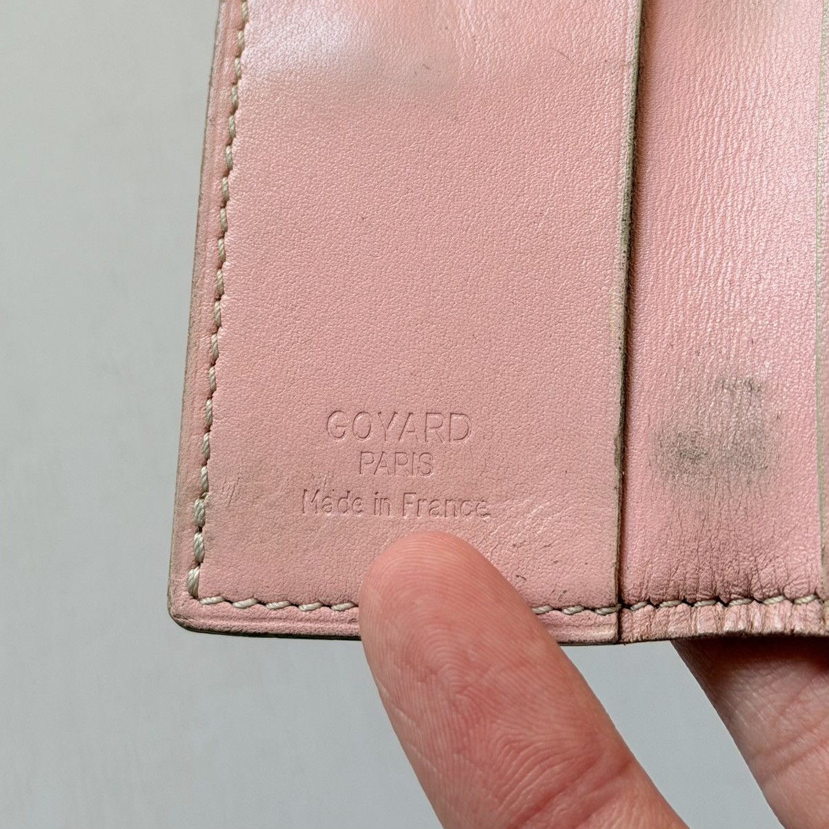 Goyard Goyard Pink Wallet RARE Keycase 100% Authentic Sakura Pearl Size ONE SIZE - 4 Thumbnail