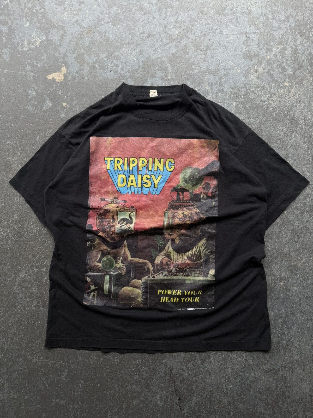 Band Tees Tripping Daisy "Power Your Head Tour" vintage Size US XL / EU 56 / 4 - 1 Thumbnail