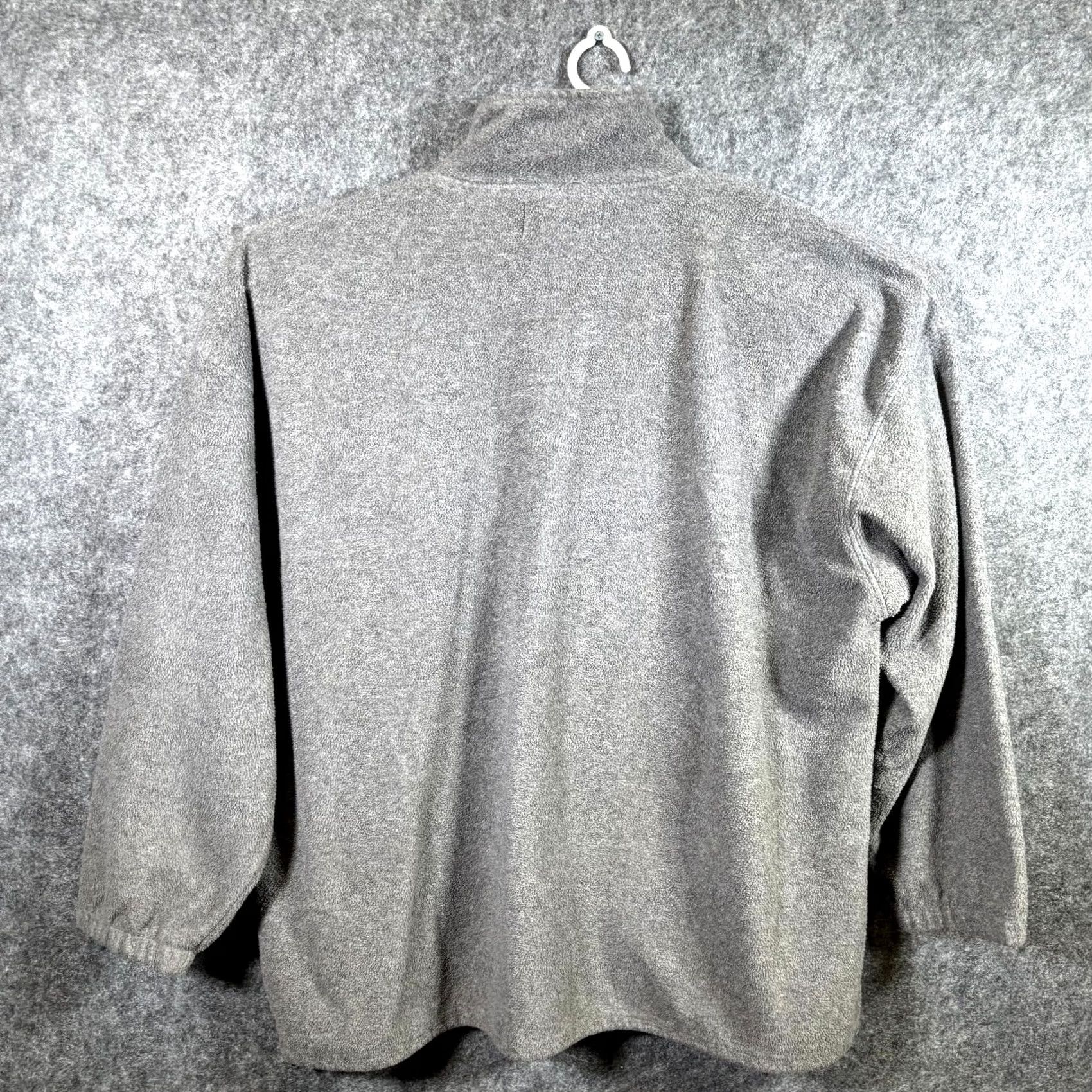 Vintage CH Outerwear Jacket Men's 3XL Gray Fleece 1/4 Zip Las Vegas Embroidered Travel Jacket Size US XXL / EU 58 / 5 - 5 Thumbnail