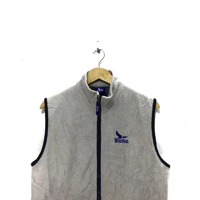Vintage Vtg WINSTON USA Eagle Fleece Vest Jacket Hunt Fishing Gear Size US M / EU 48-50 / 2 - 2 Thumbnail