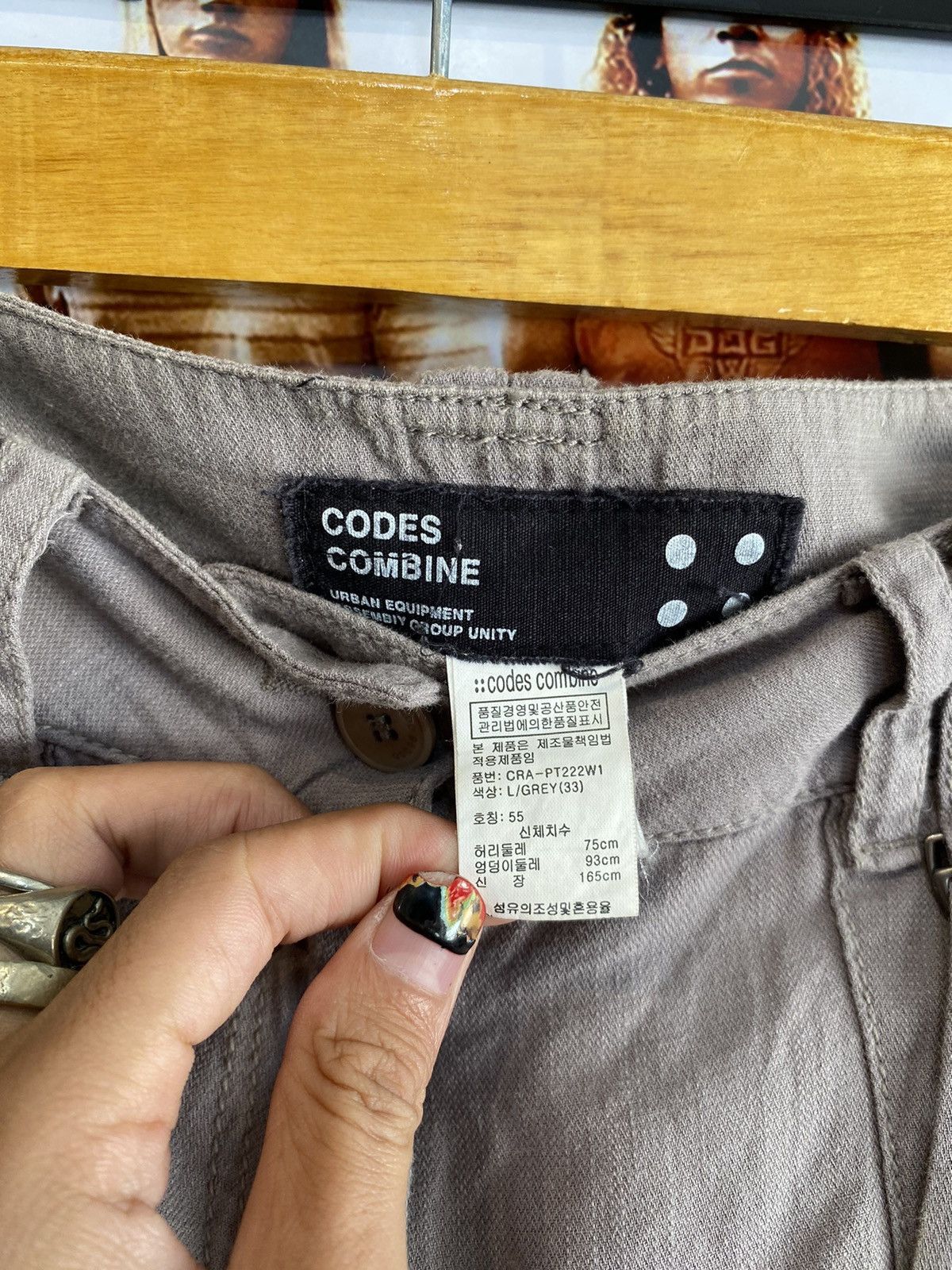 Codes Combine × If Six Was Nine × Japanese Brand bondage cargo codes combine pant Size US 30 / EU 46 - 5 Thumbnail