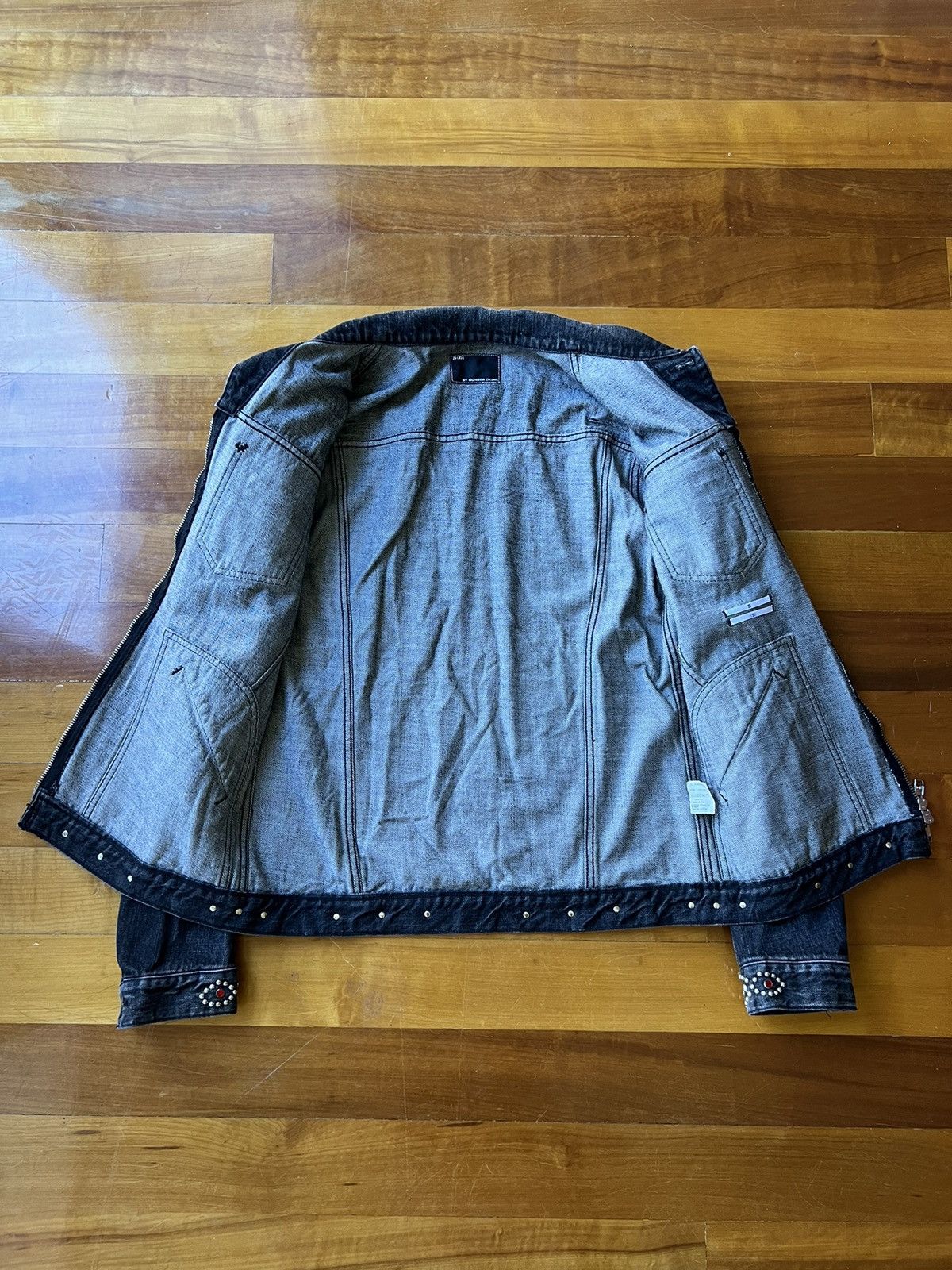 Number (N)ine Archive 00's Studded Jewel Jacket Size US S / EU 44-46 / 1 - 6 Thumbnail