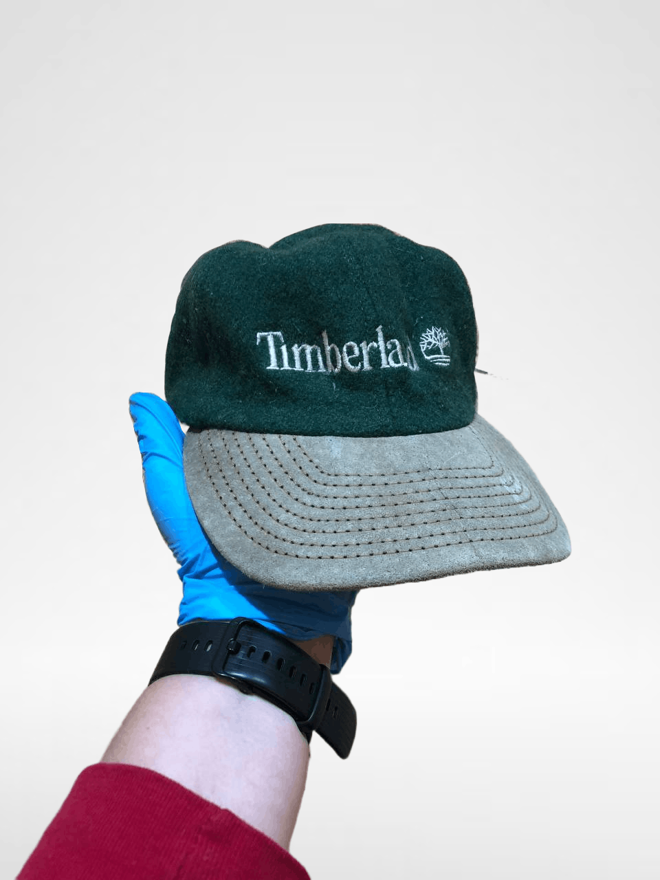 Timberland Big Logo Timberland Y2K VINTAGE Green Cap Size ONE SIZE - 1 Thumbnail