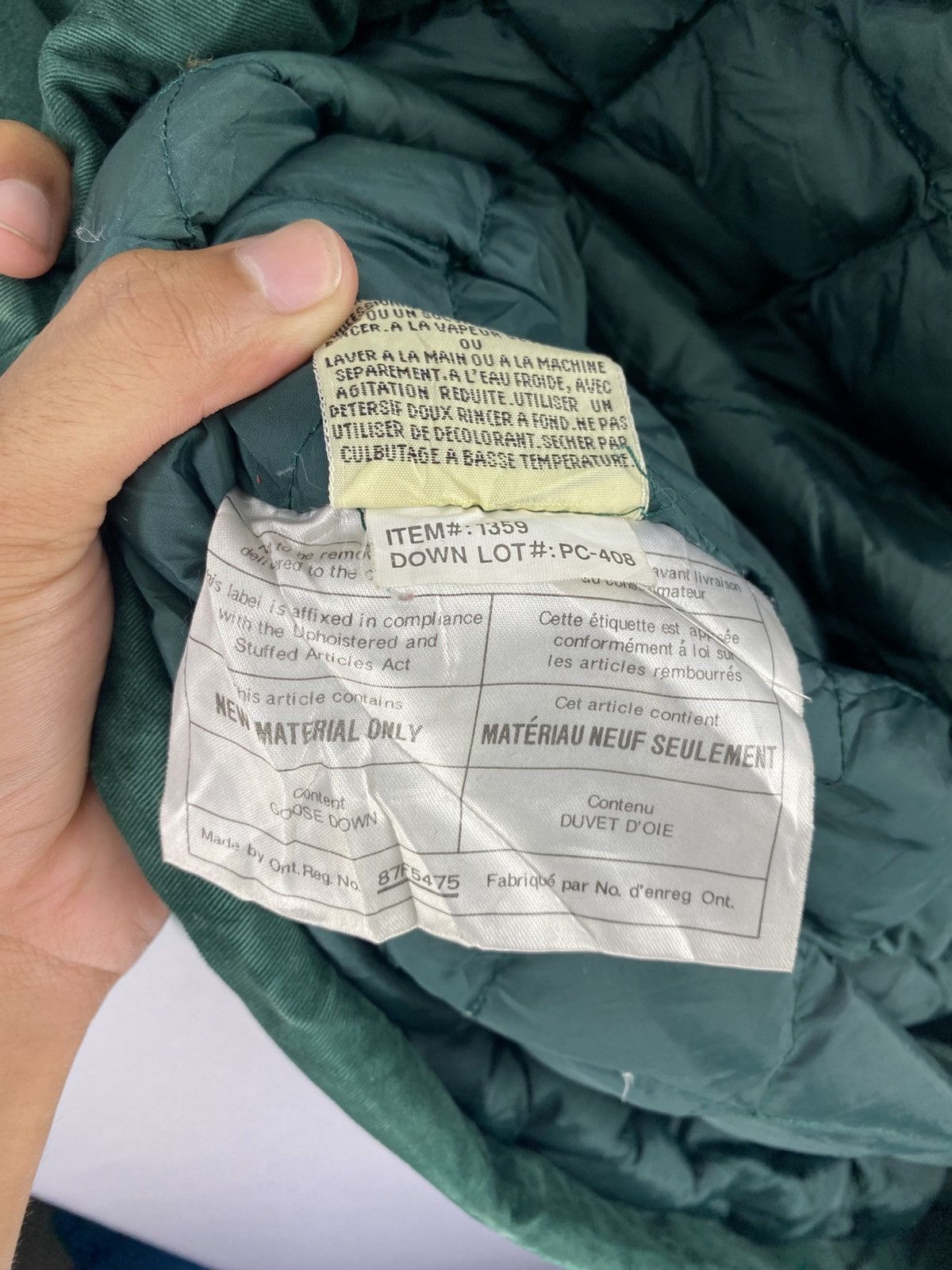 Eddie Bauer Vintage 90’s Eddie Bauer Goose Down Filling Parka Jacket Size US XXL / EU 58 / 5 - 15 Thumbnail