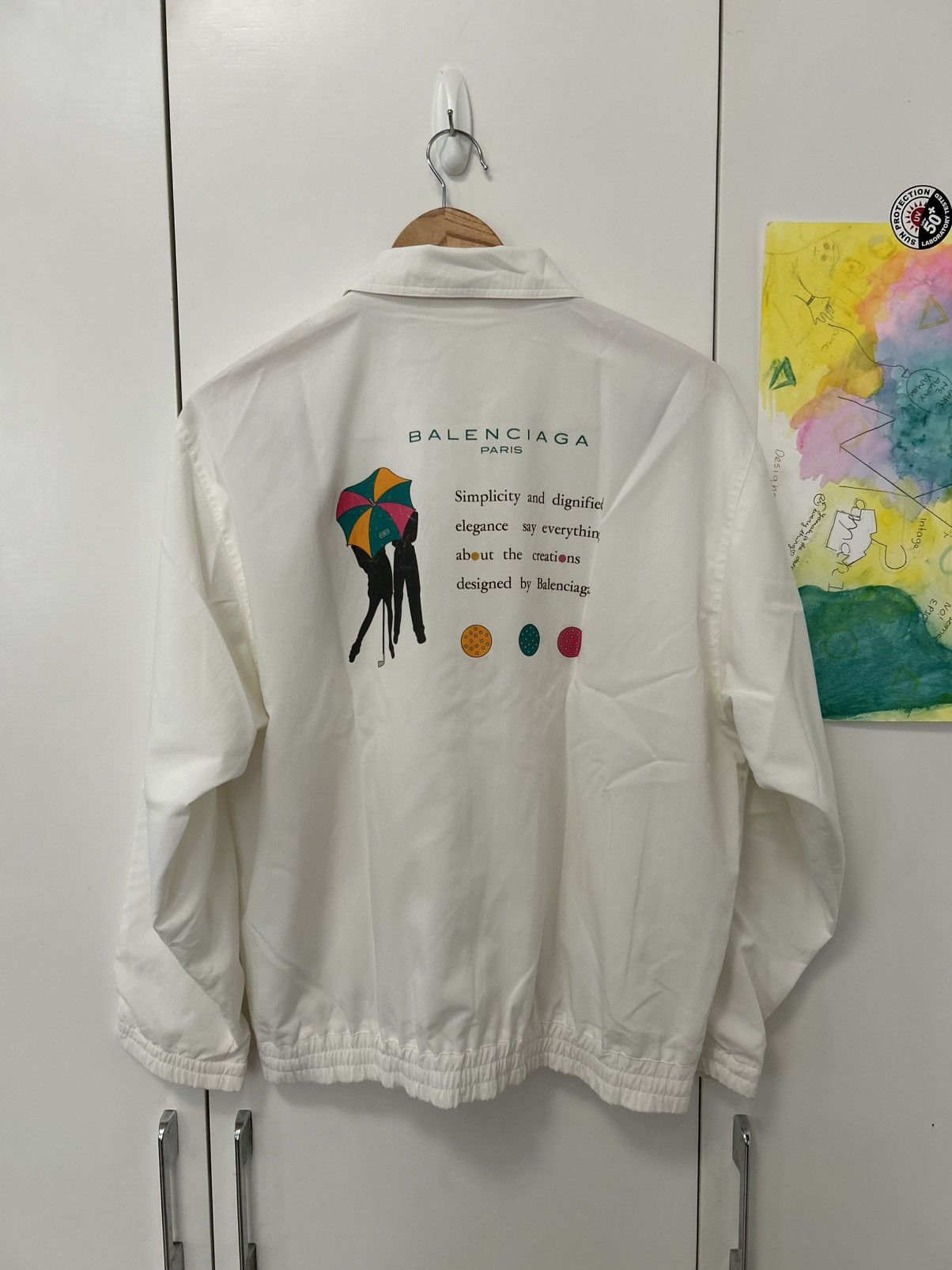 Vintage Balenciaga Golf windbreaker