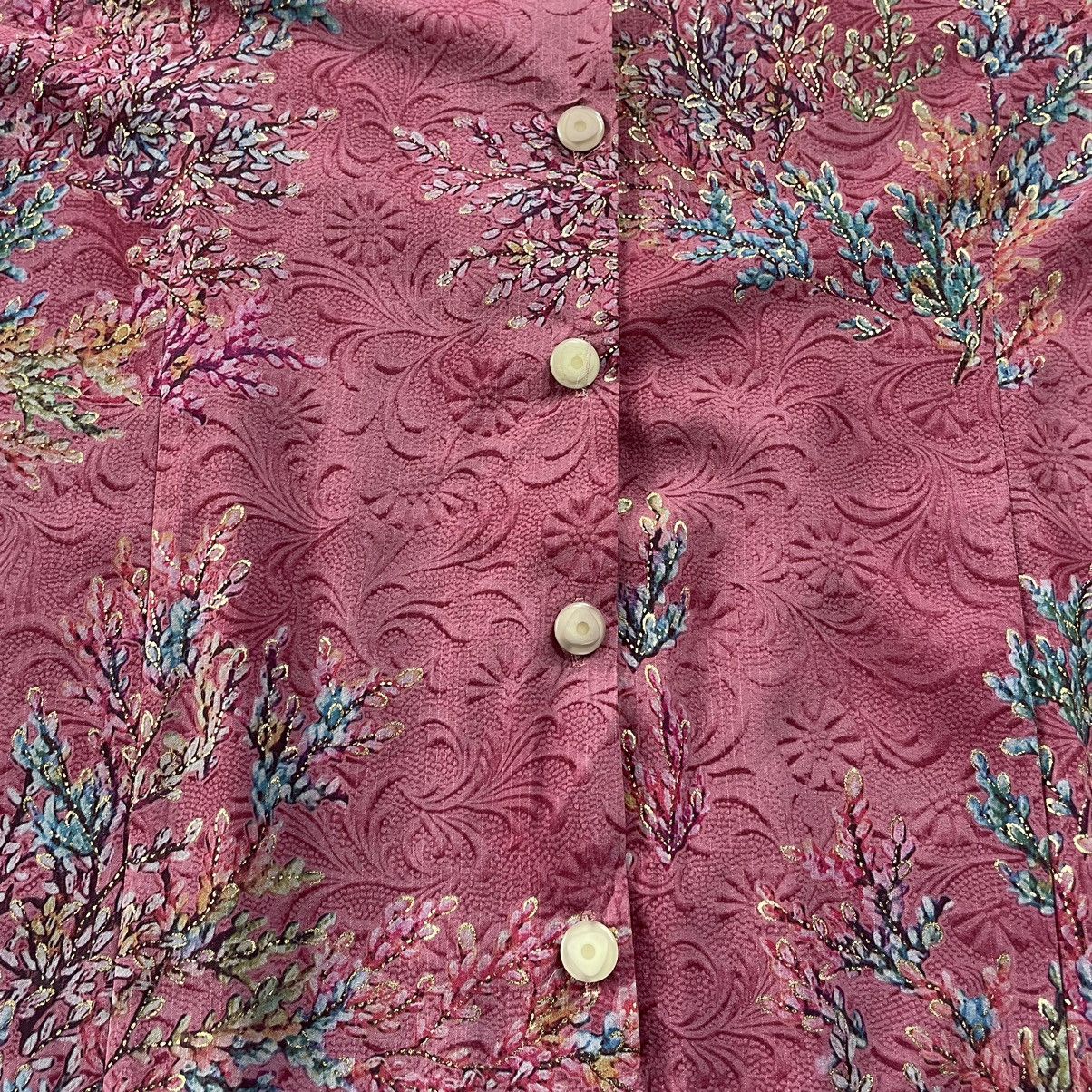 Seditionaries Japanese OPV Floral Silky Shirt Size US M / EU 48-50 / 2 - 6 Thumbnail