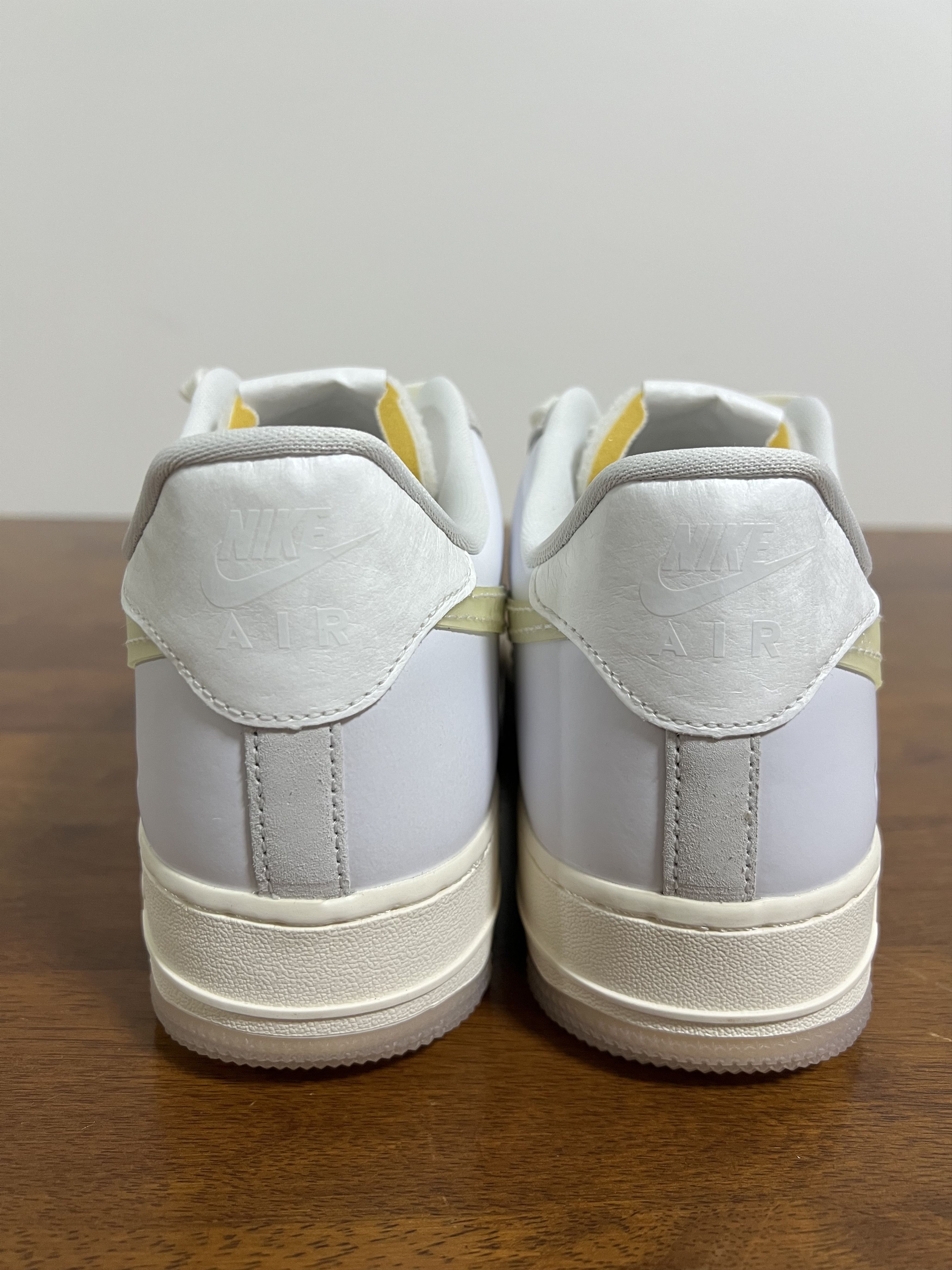 Nike 💚 2020 Nike Air Force 1 LV8 "DNA" White/White-Sail-Black Size US 11 / EU 44 - 6 Thumbnail