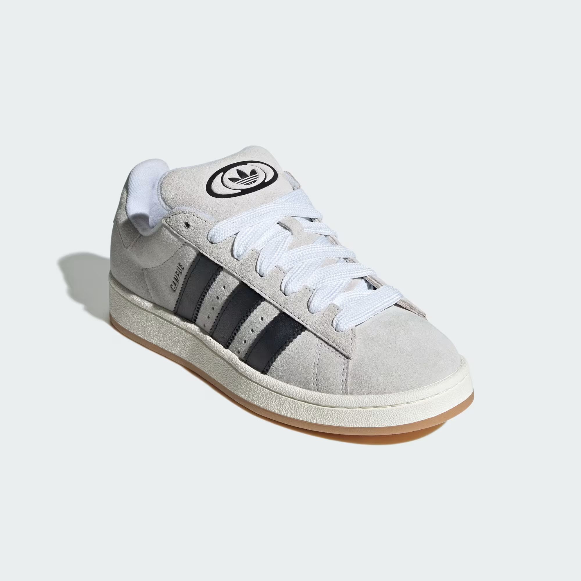 Adidas o1mle0426 Unisex Campus Low-Top Sneakers in Gray/Black Size US 10 / EU 43 - 4 Thumbnail