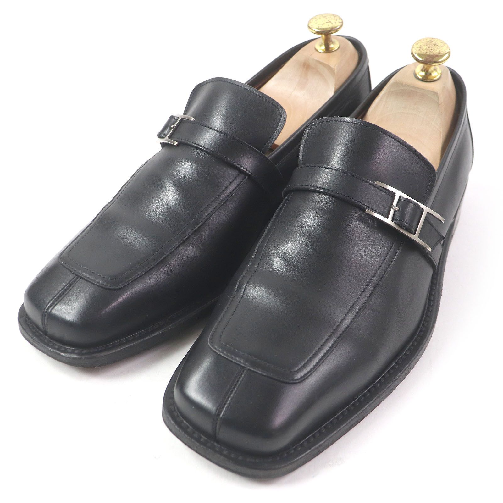 Hermes Hermes Hermes H logo leather loafers Leather Shoes DUTY FREE for USA Size ONE SIZE - 1 Thumbnail