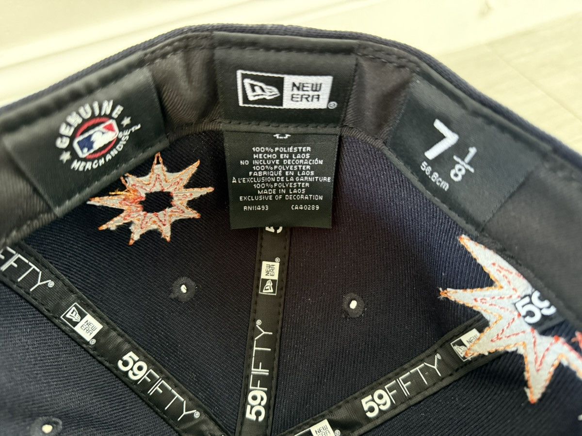 New Era Houston Astros New Era Solar Stars Black Grey Fitted 7 3/8 Size ONE SIZE - 8 Thumbnail