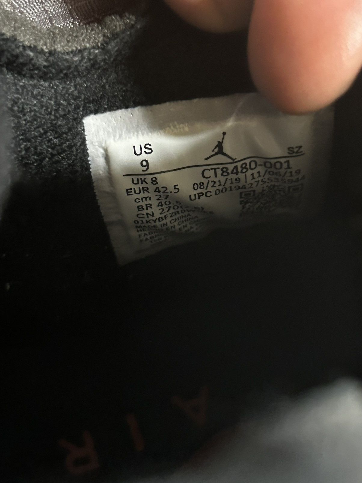Jordan Brand Off white air Jordan 5 Muslin Size US 9 / EU 42 - 8 Thumbnail