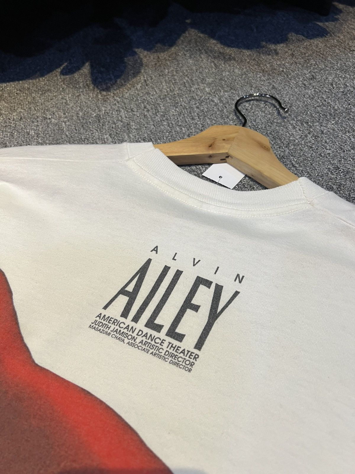 Fruit Of The Loom Vintage Alvin Ailey American Dance Theatre 90s Shirt Size US XL / EU 56 / 4 - 4 Thumbnail