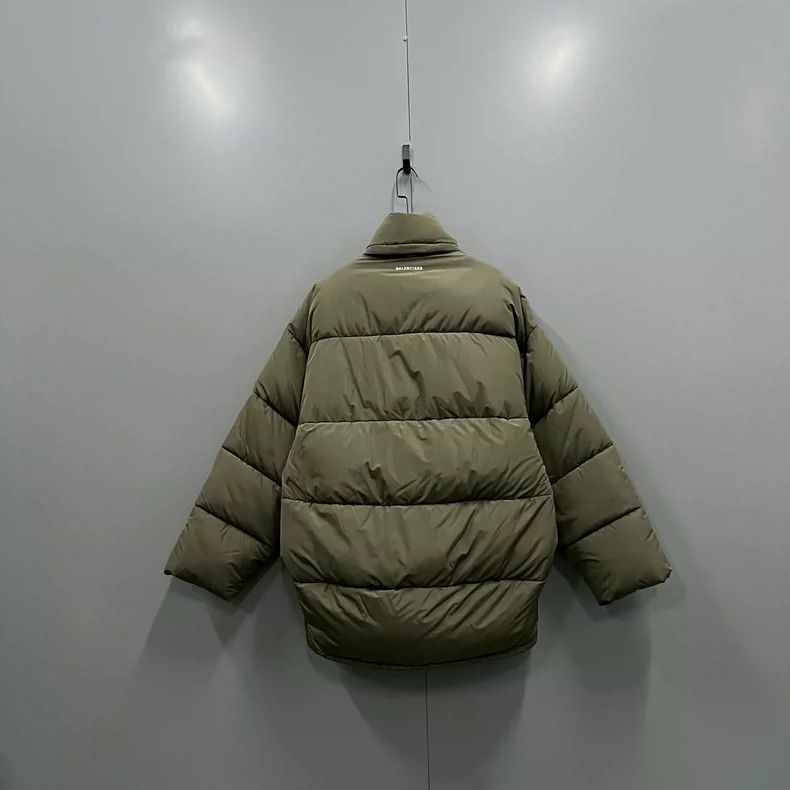 Balenciaga Balenciaga Solid Stand Collar Cotton Jacket Size US S / EU 44-46 / 1 - 2 Thumbnail