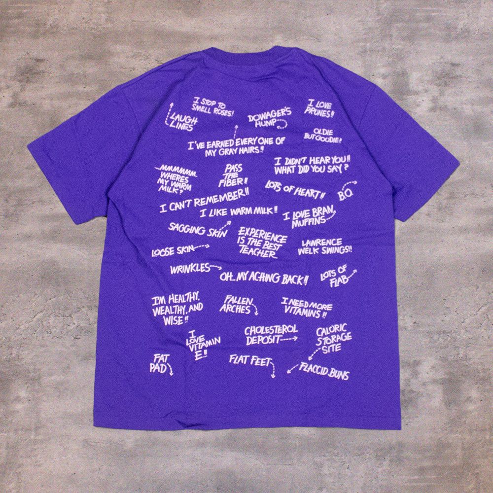 Hanes × Vintage Vintage 1991 Hanes 60 ish Single Stitch Purple Tee Size US M / EU 48-50 / 2 - 2 Thumbnail