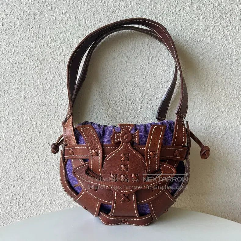 Vivienne Westwood Vivienne Westwood size os Saturn woven shoulder bag, handba Size ONE SIZE - 2 Thumbnail