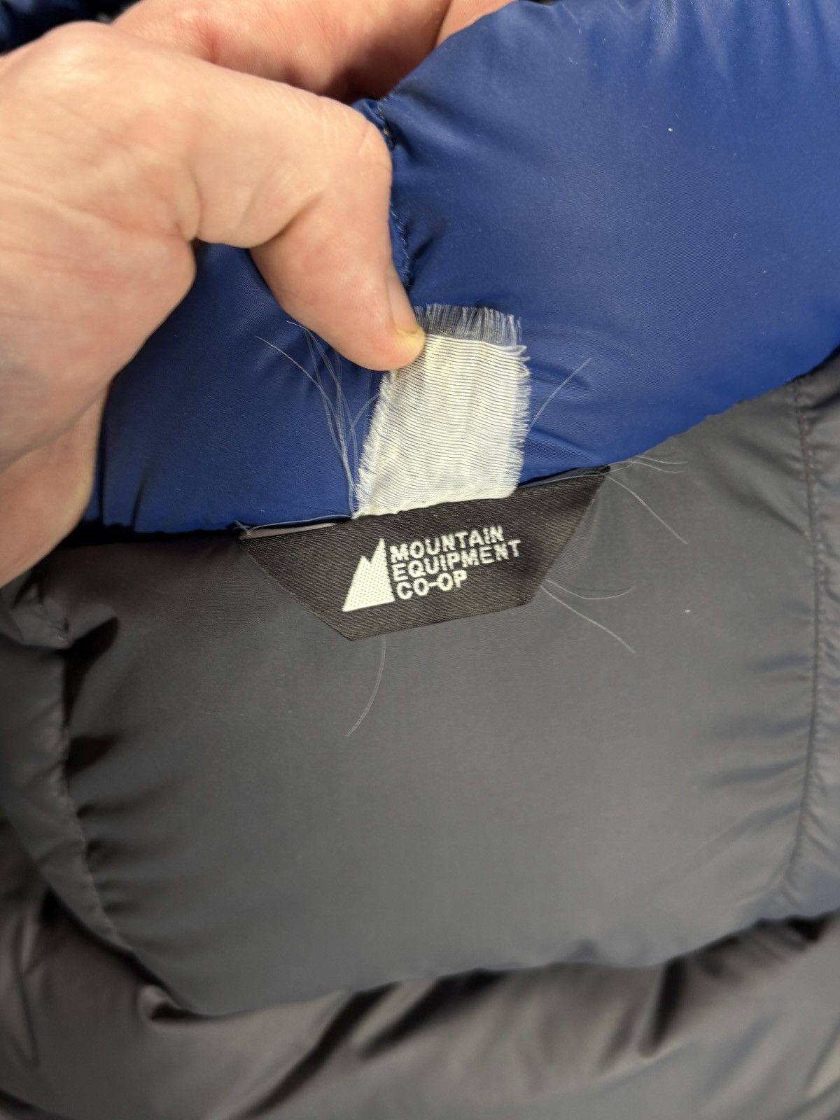 Mountain Equipment Company 2000s Vintage MEC Down Jacket Puffer Hood Co-op Goose Winter Size US S / EU 44-46 / 1 - 11 Thumbnail