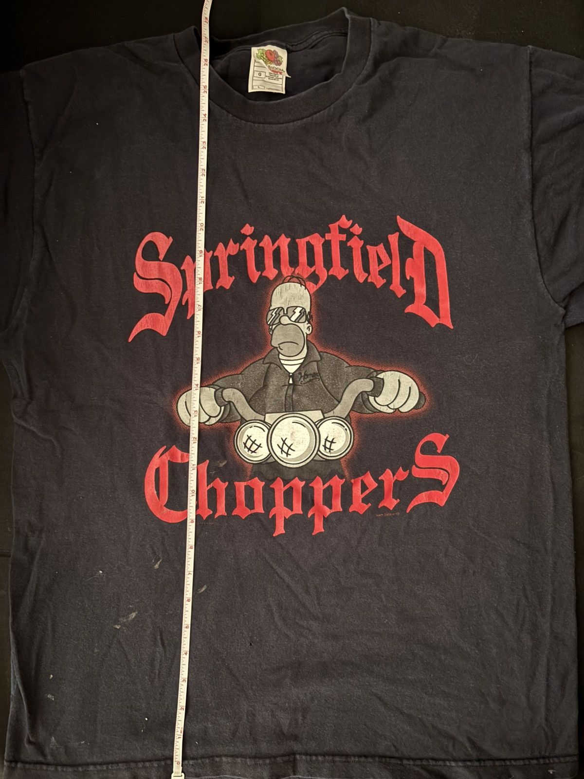 Fruit Of The Loom The Simpsons “Springfield Choppers” motorcycle tee Size US L / EU 52-54 / 3 - 3 Thumbnail